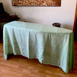 Vintage large table linen cloth beautiful 😻